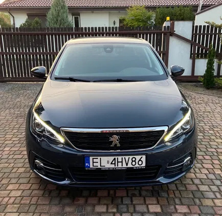 peugeot Peugeot 308 cena 54900 przebieg: 61000, rok produkcji 2019 z Łódź